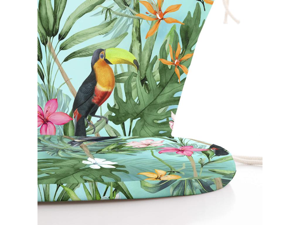 0120-416 Outdoor Chair Cushion 90x48x5 cm Pink