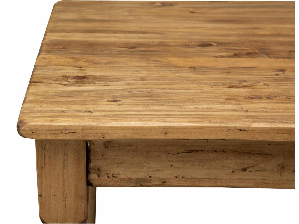 Kitchen Table 140 By 80 Cm Natural Light Indoor Dining With Built In Drawer Seats Four