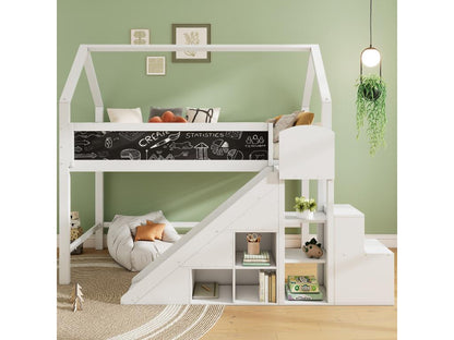 Boimiro 90x200 Cm Multifunctional Child Bed White