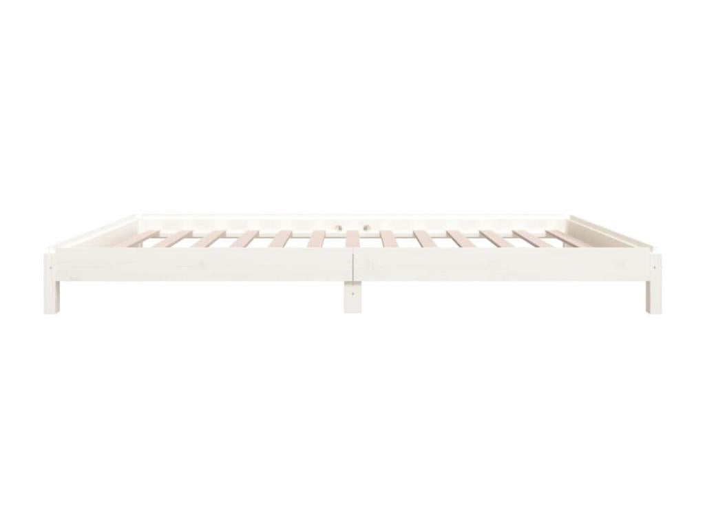 White Pine Bed Stackable Bed 100x200 cm