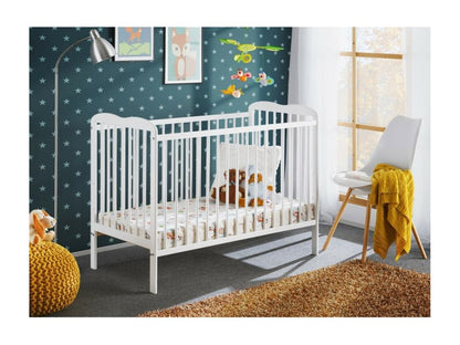 Cosavio Evolutive Baby Bed Height Adjustable White Matte