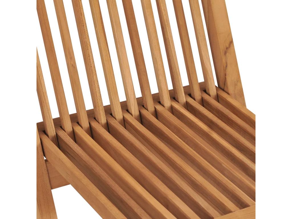 Two Pack Foldable Garden Chairs With Blue Polypropylene Seats And Outdoor Armchairs