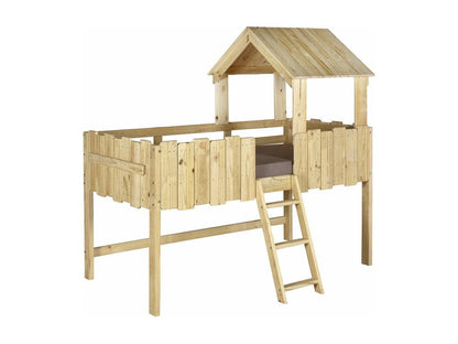 Decovivante Mid Height Cabin Bed 90x190 Pine Natural